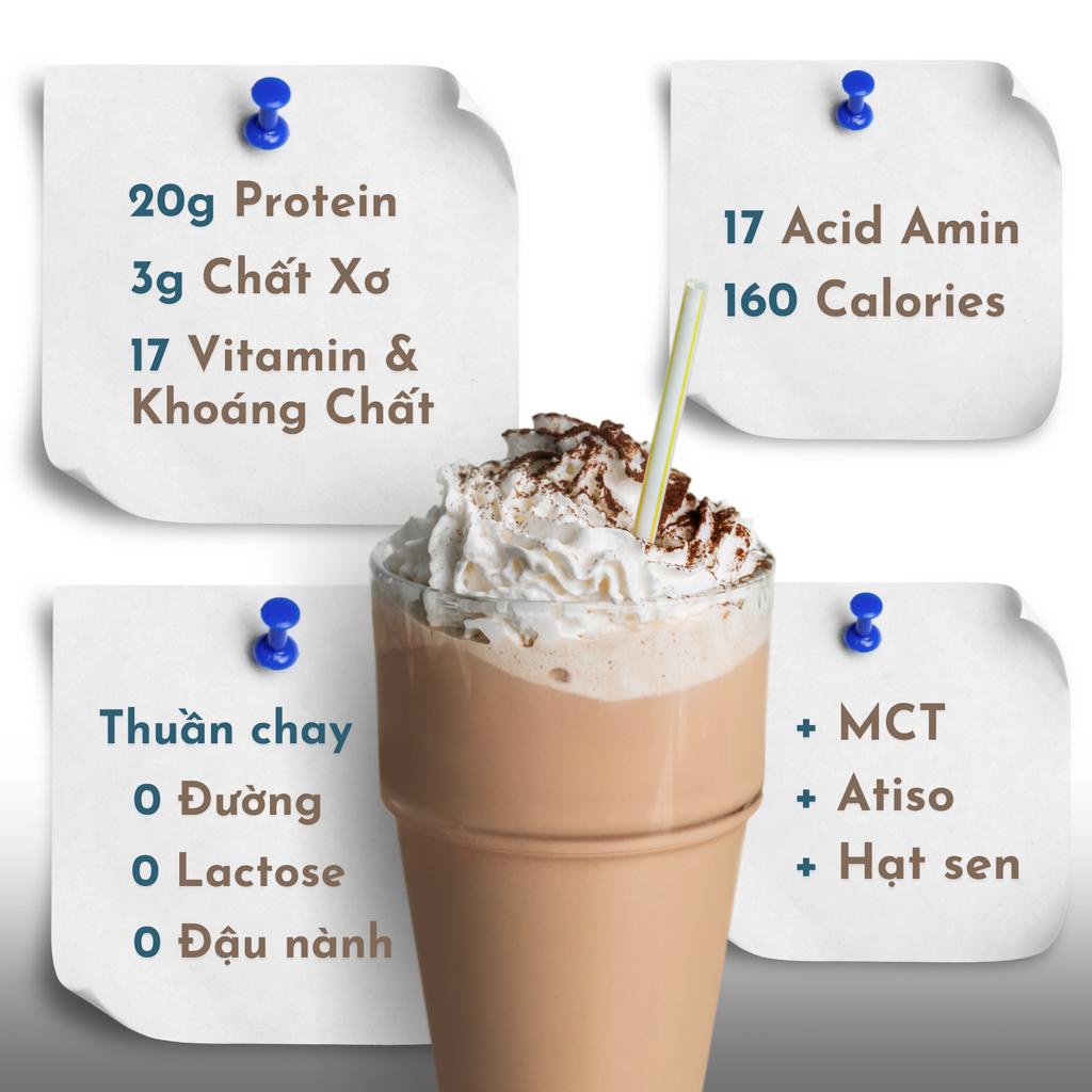 Simple Meal Bột Uống Thay Thế Bữa Ăn Vị Chocolate