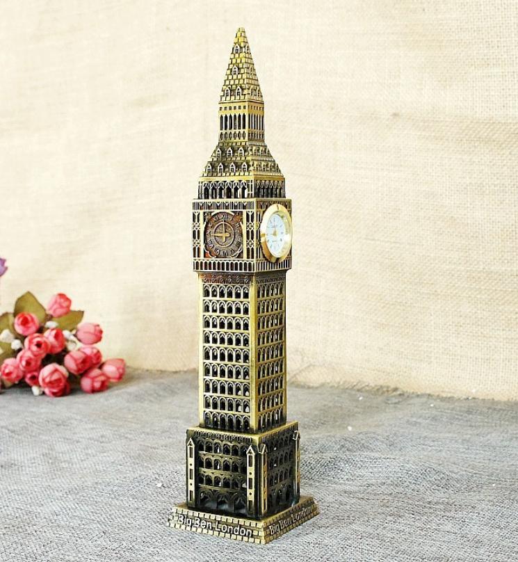 Mô hình đồng hồ Big Ben cao 23 cm - Tháp bigben