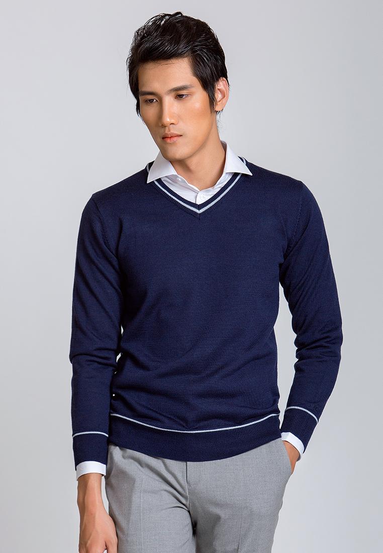 Áo len dài tay cổ tim Aligro ALEND041