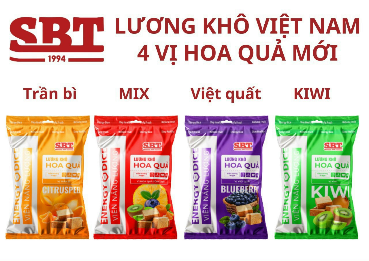 Lương khô Mini SBT - Vị KIWI Gói 500gr