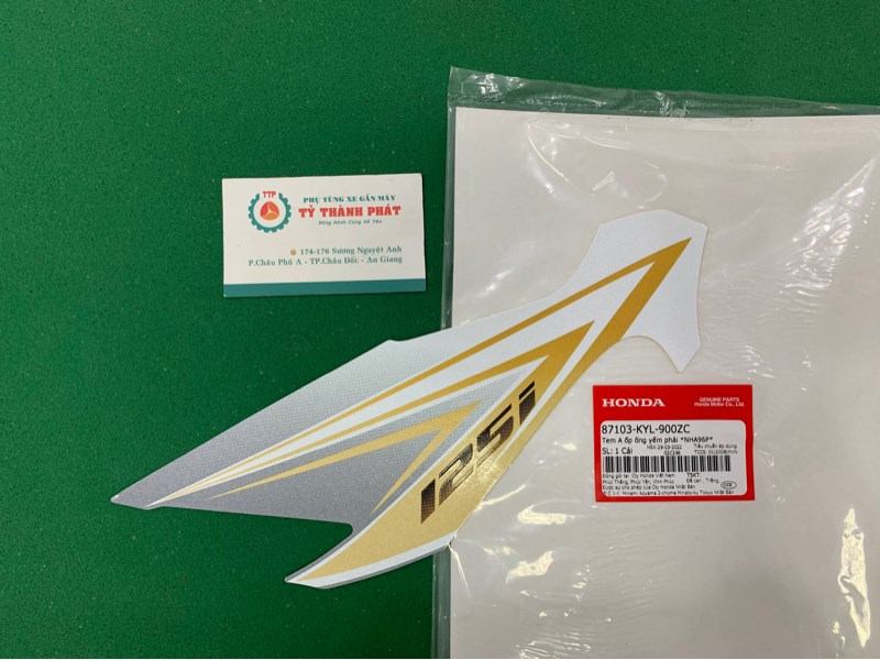 Tem bửng trong Neo Fi 09 Trắng Phải (Miếng)