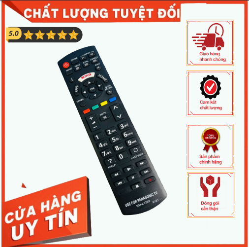 Remote tivi panasonic rm-l1268