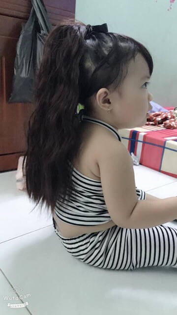 TÓC CỘT🥰freeship 50k🥰 tóc cột xù nhỏ xinh xắn cho bé ẢNH