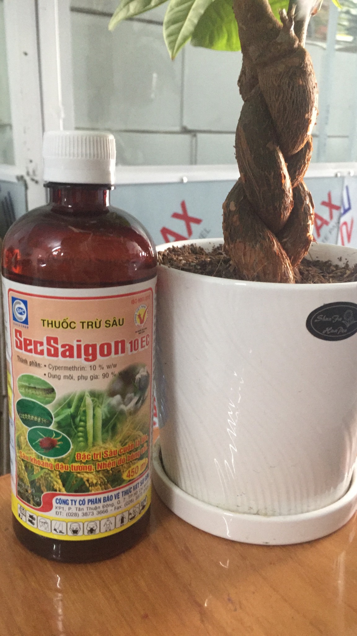 THUỐC TRỪ SÂU SEC SAIGON 10EC 450ML