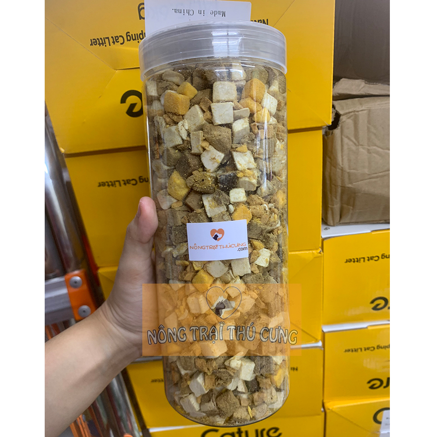 [400G] Thịt Cá Sấy Khô Cho Chó Mèo - Nhiều Loại - [Nông Trại Thú Cưng]