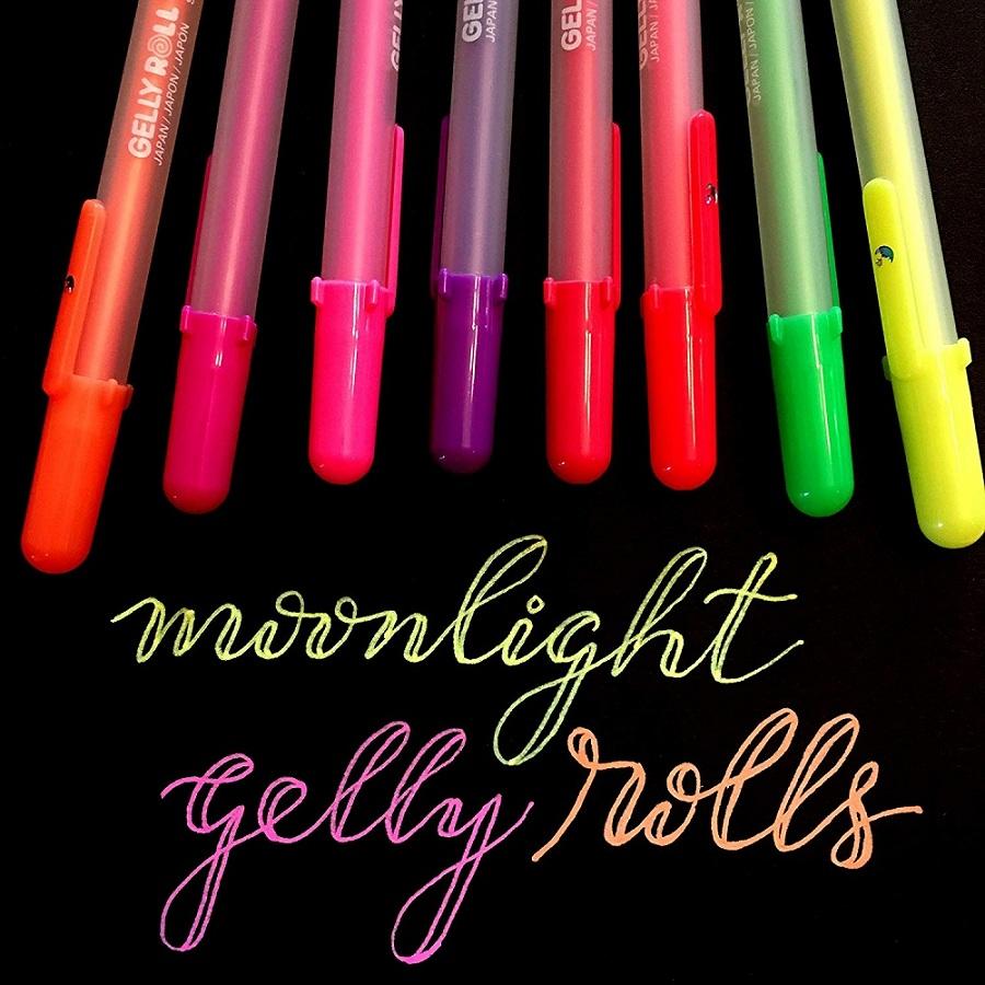 Bút gel Gelly Roll Moonlight Sakura mầu sắc