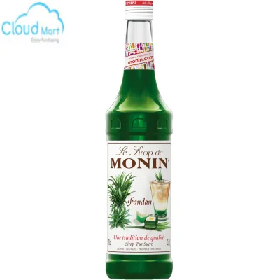 Siro Monin Lá Dứa (Monin Pandan Syrup) – Chai 700ml- Nguyên Vật Liệu Pha Chế - Cloud Mart