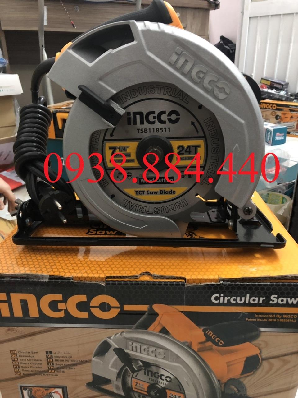 1600W/185mm Máy cưa đĩa tròn Ingco CS18568