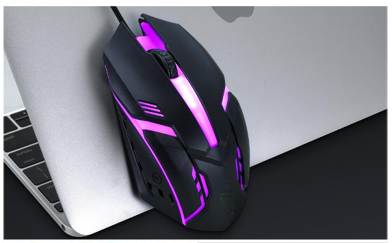 Mouse T - Wolf V1 Led Game Có Dây Cổng Usb