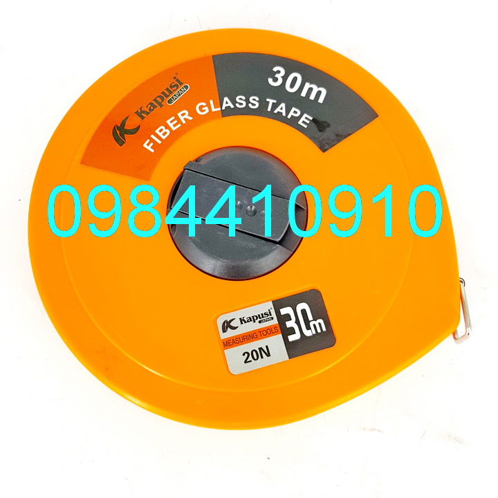 THƯỚC DÂY CUỘN CAO CẤP KAPUSI 30M - VĨ CAM