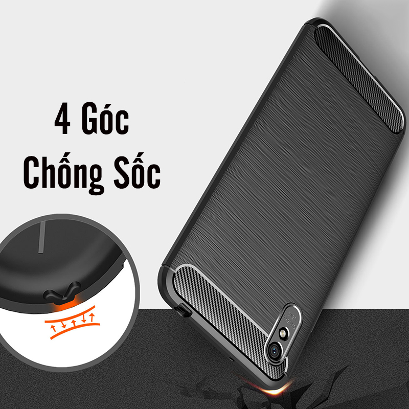 Ốp lưng cho Xiaomi Redmi 9A Chống sốc