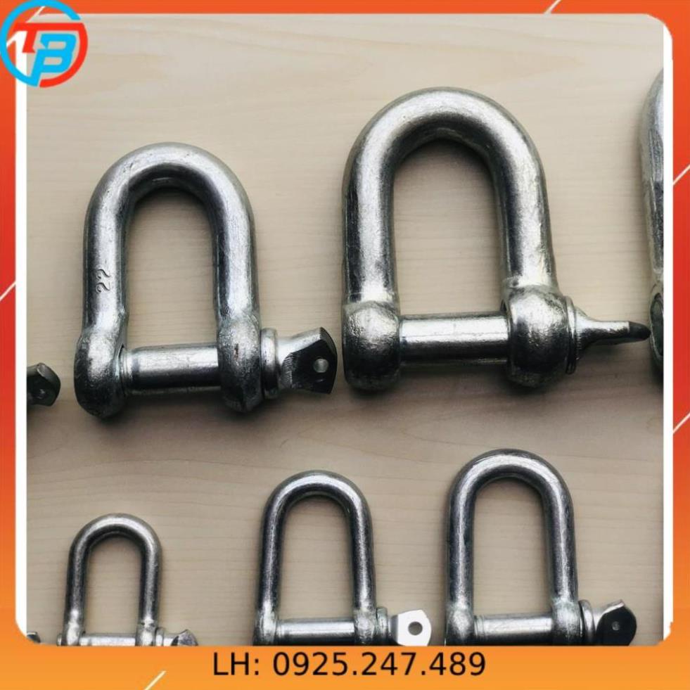 Ma ní chữ U [ Phi 10mm ] CÁP THÉP Thái Bình VinàN.