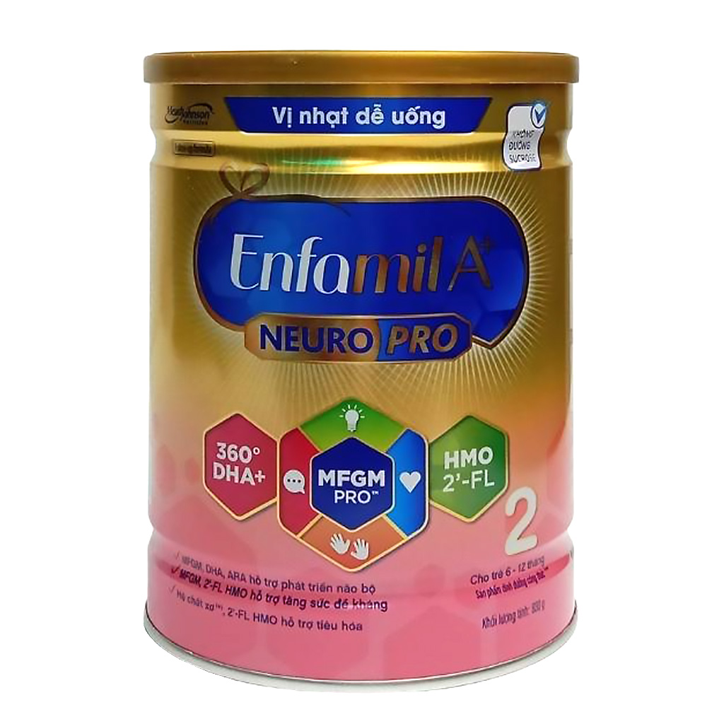 Sữa bột enfamil a+ 2 - hộp 830g