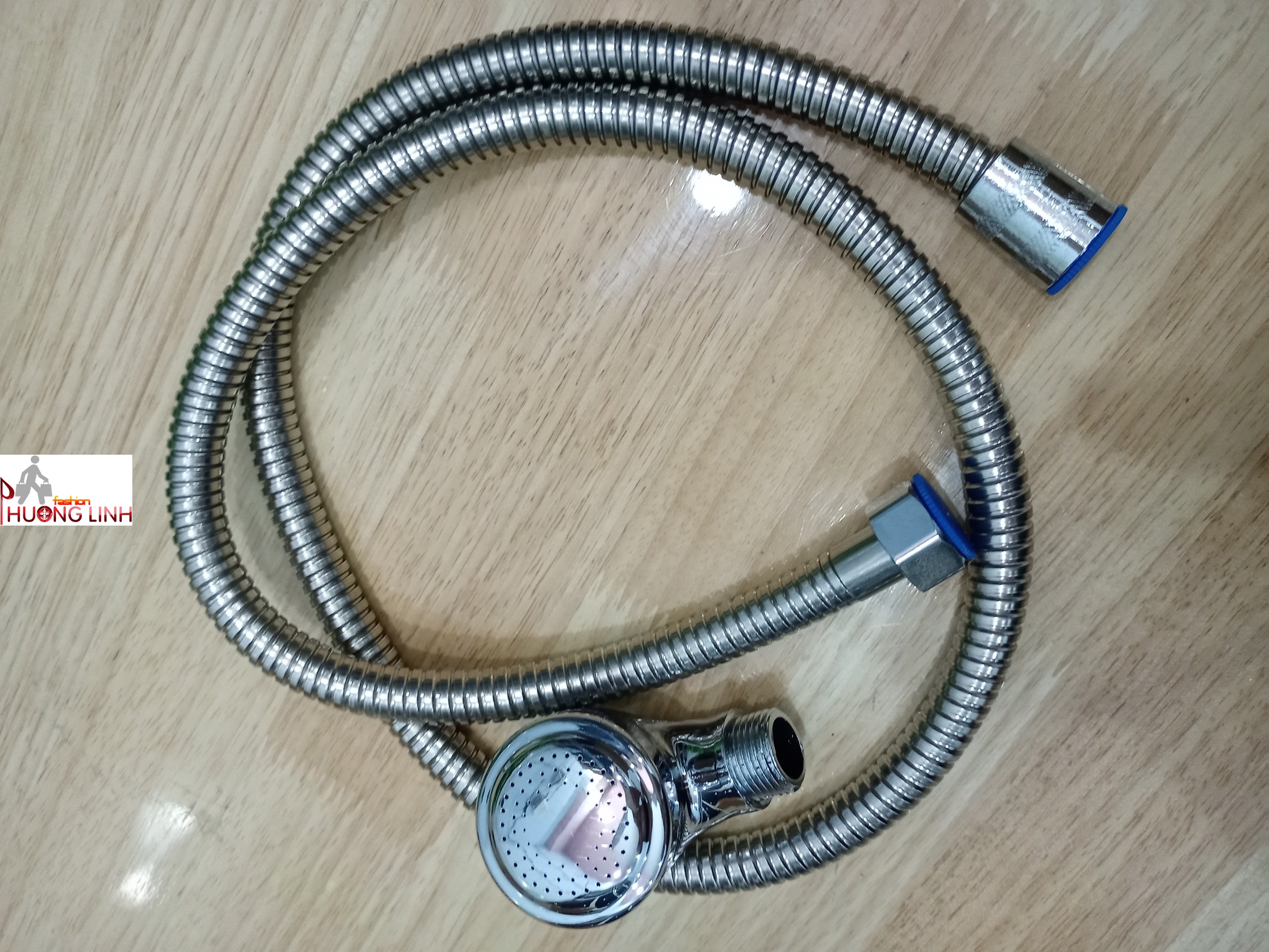 [HCM]Vòi sen bồn gội đầu bằng inox với dây dài 1.2m