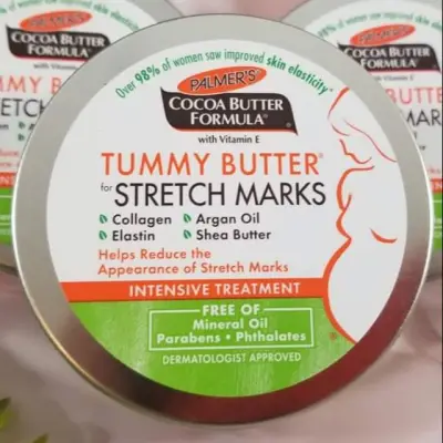 [Mẫu mới] Kem bơ trị rạn Palmer's Tummy Butter Stretch Marks 125g chính hãng USA