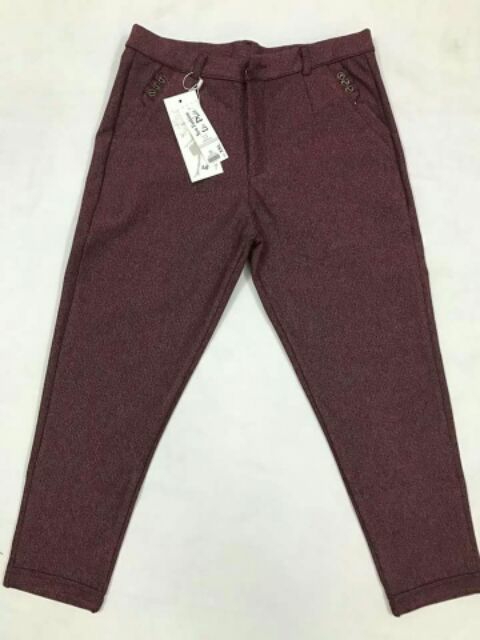 [HCM]Quần Cotton Mè 9 Tấc Vải Nhập