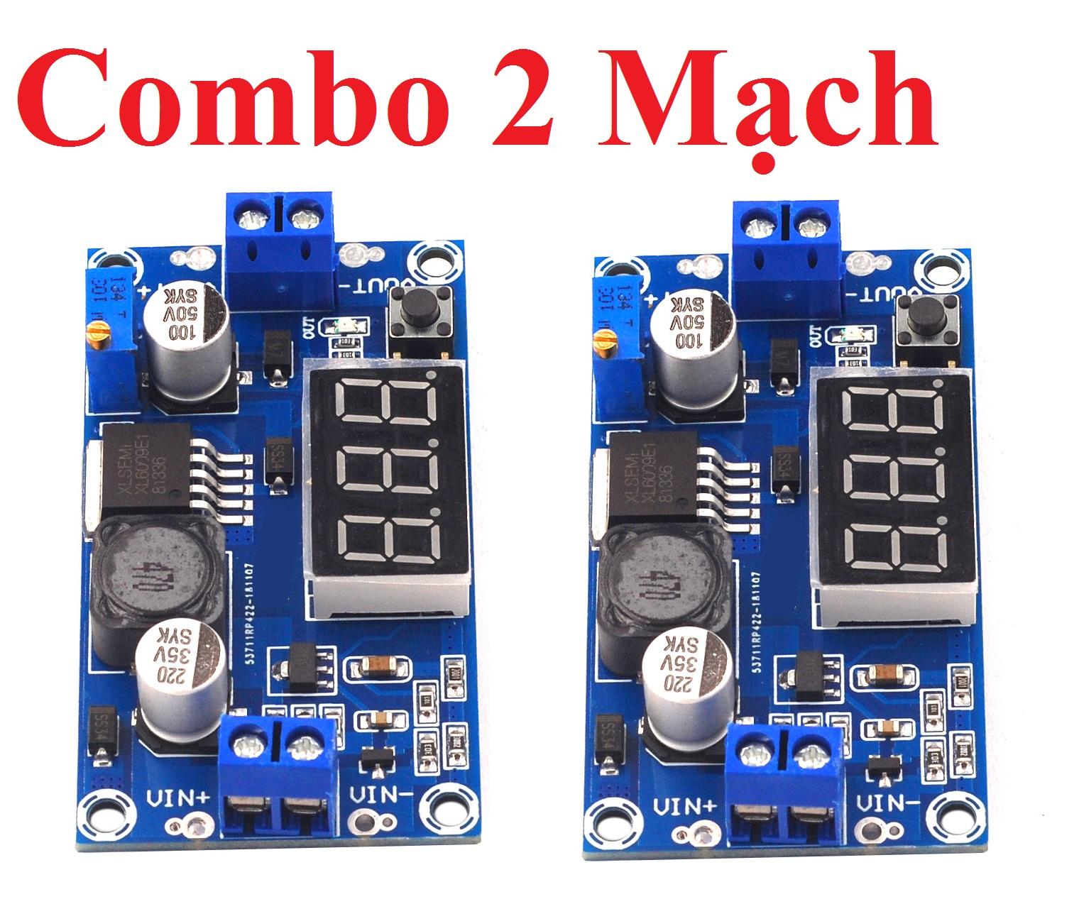 Mạch Tăng Áp DC-DC XL6009 có LED Hiển Thị 5-35V 4A