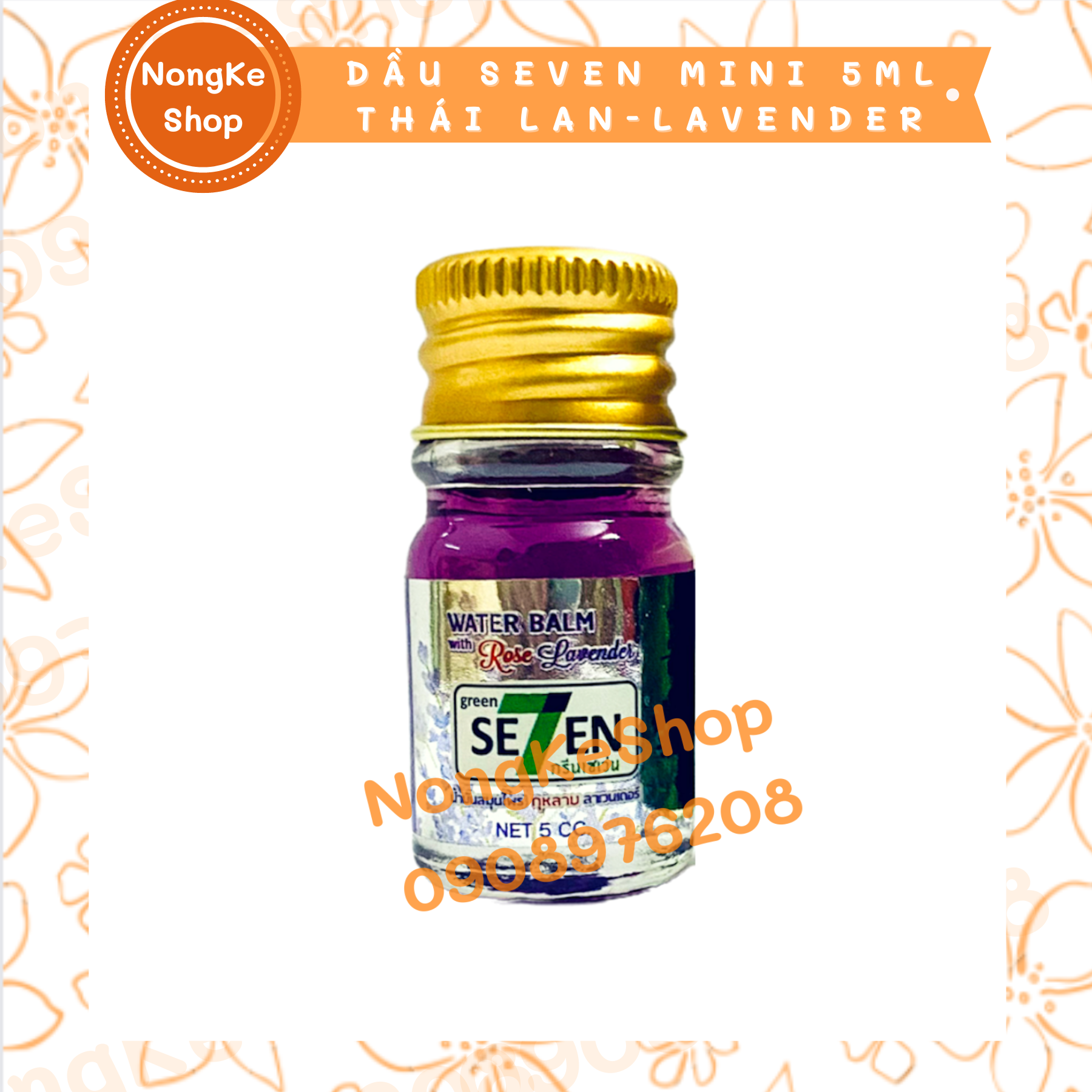 [100% Thái N.D] Dầu seven mini 5ml Thái Lan