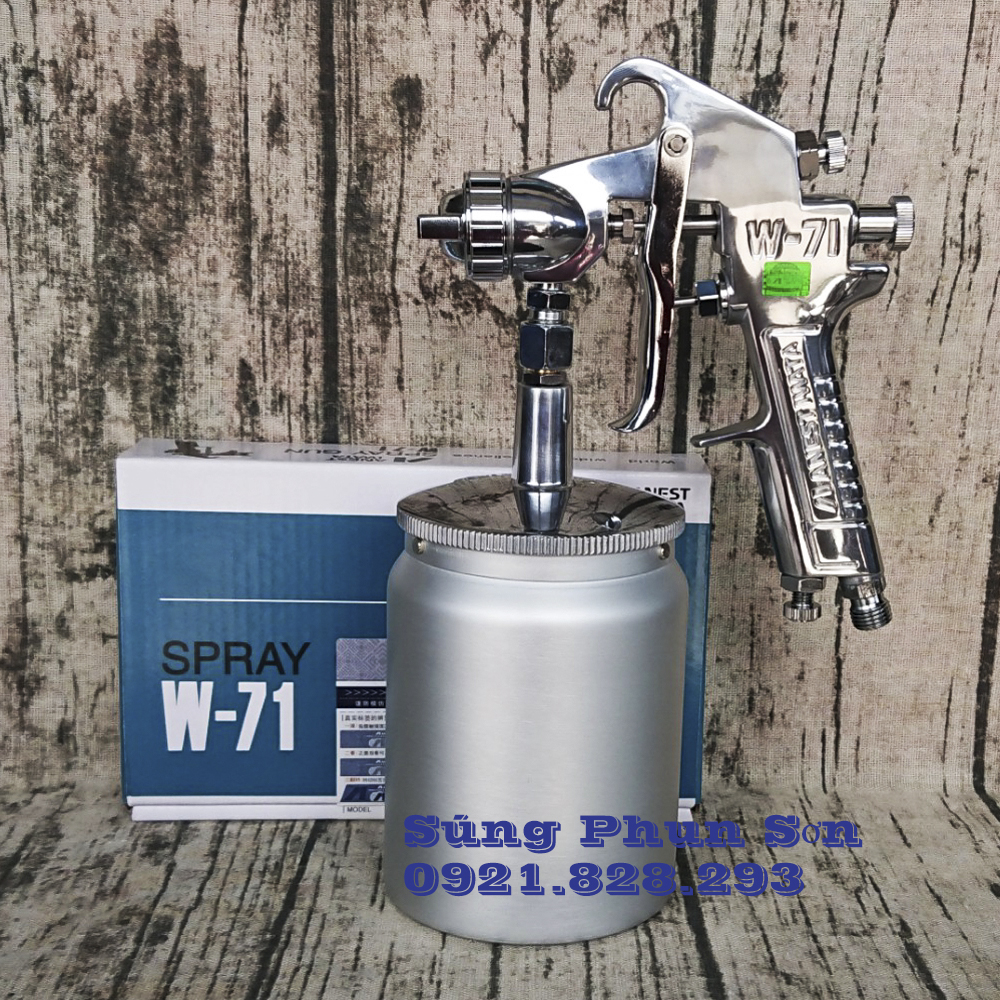 Súng Phun Sơn W71 Iwata Bình Dưới 600ml