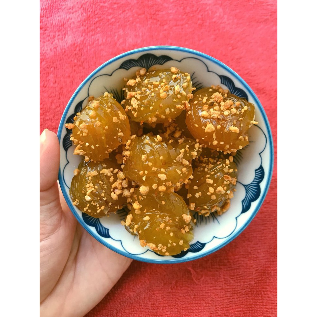 Mứt mận hà nội lắc muối tôm - ngon mê ly 250g