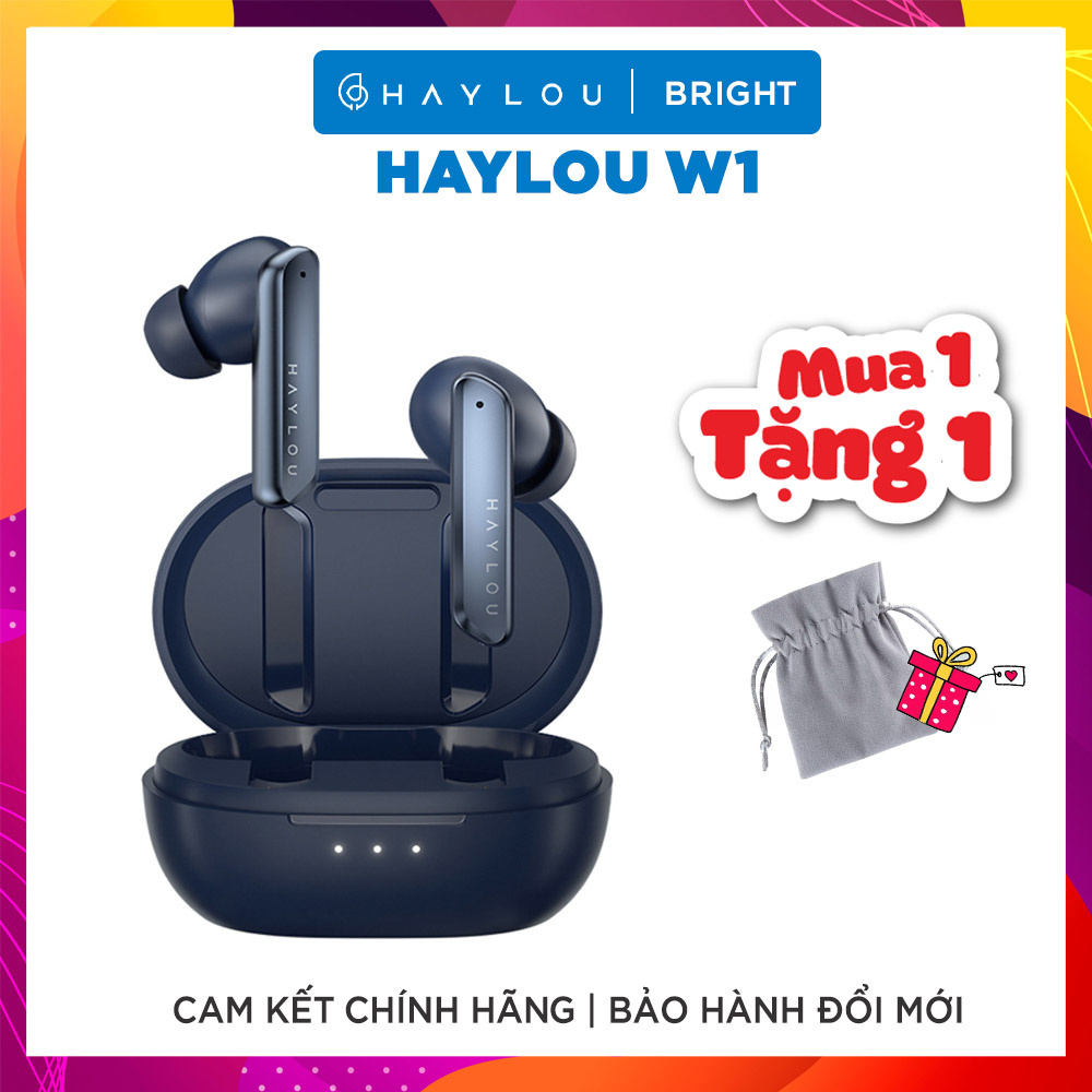 Tai Nghe True Wireless HAYLOU W1 Qualcomm  3040/ AptX Bluetooth 5.2