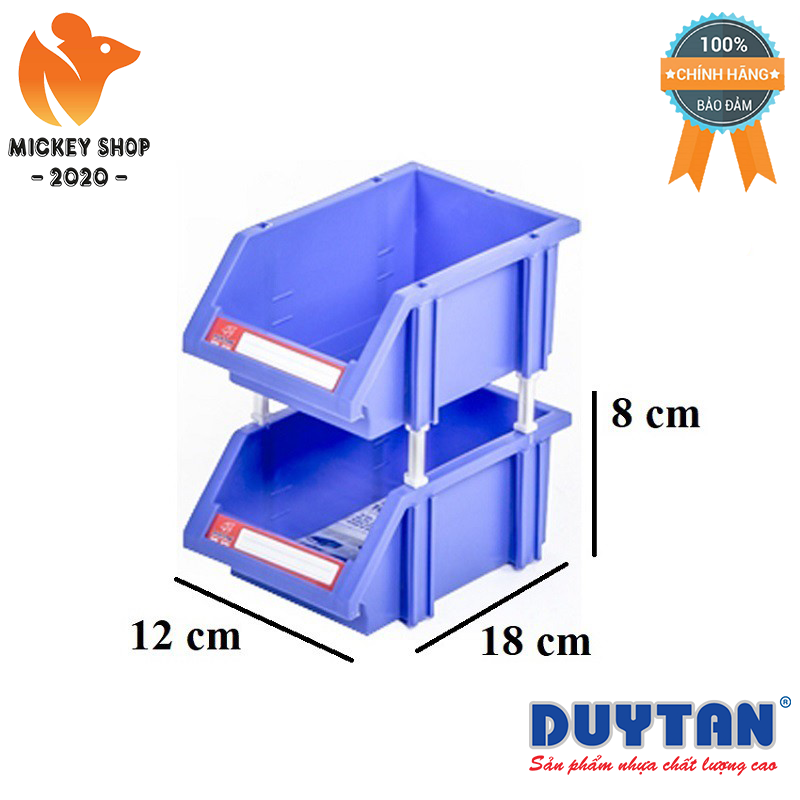 [Mua nhiều] Combo 5 Cặp Kệ Dụng Cụ DUY TÂN 716 (loại nhỏ) - Khay chuyên dụng đựng linh kiện điện tử, bu lông , ốc vít
