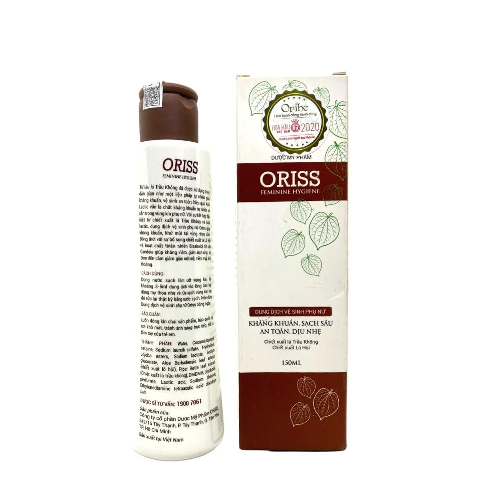 Dung Dịch Vệ Sinh Oriss - Chai 150ml