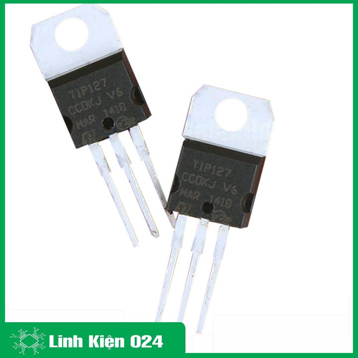 Transistor TIP127 TO-220 PNP 100V-5A công suất 65W