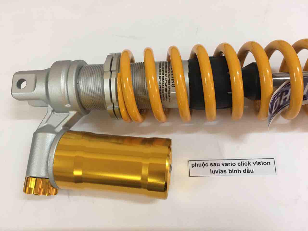 Phuộc sau luvias Vision vario bình dầu Ohlins oe