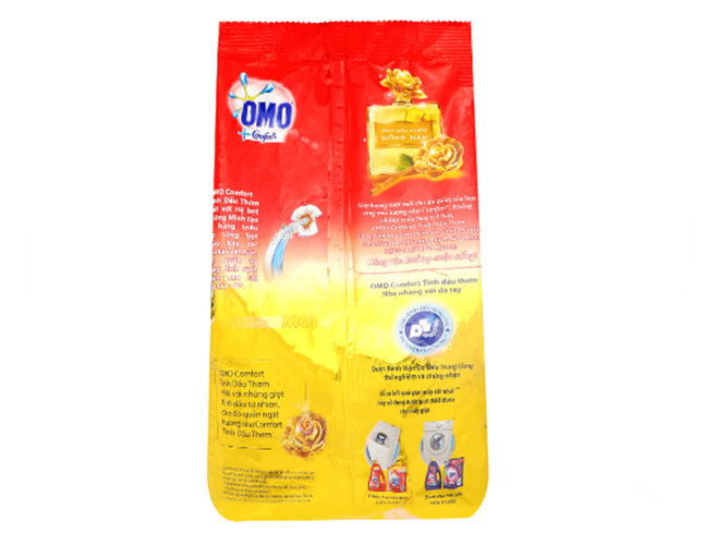 Bột giặt OMO Comfort tinh dầu thơm nồng nàn 720g