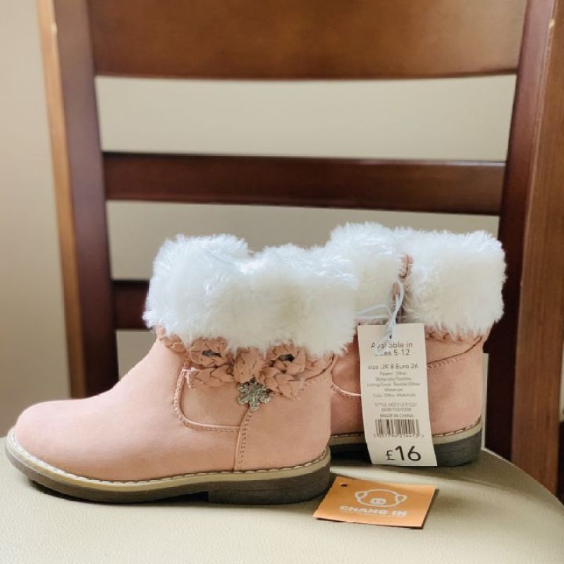 Giá bán Gìay Boot Siêu Xinh Cho Bé , Size 25-26 , Hàng Xuất Châu Âu , GG30.3