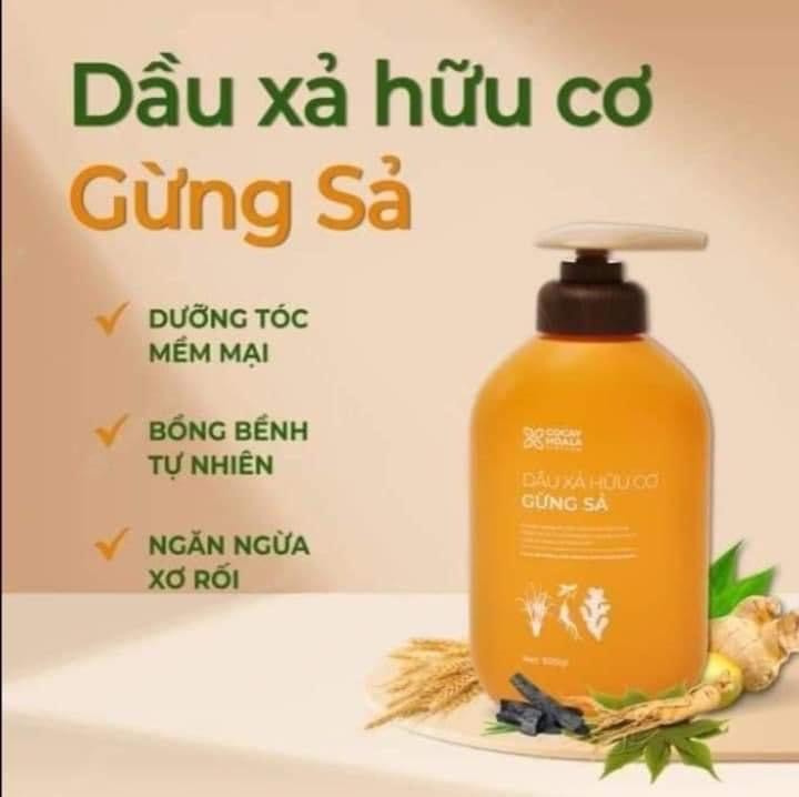 Xả Hàng - Dầu gội Gừng Sả