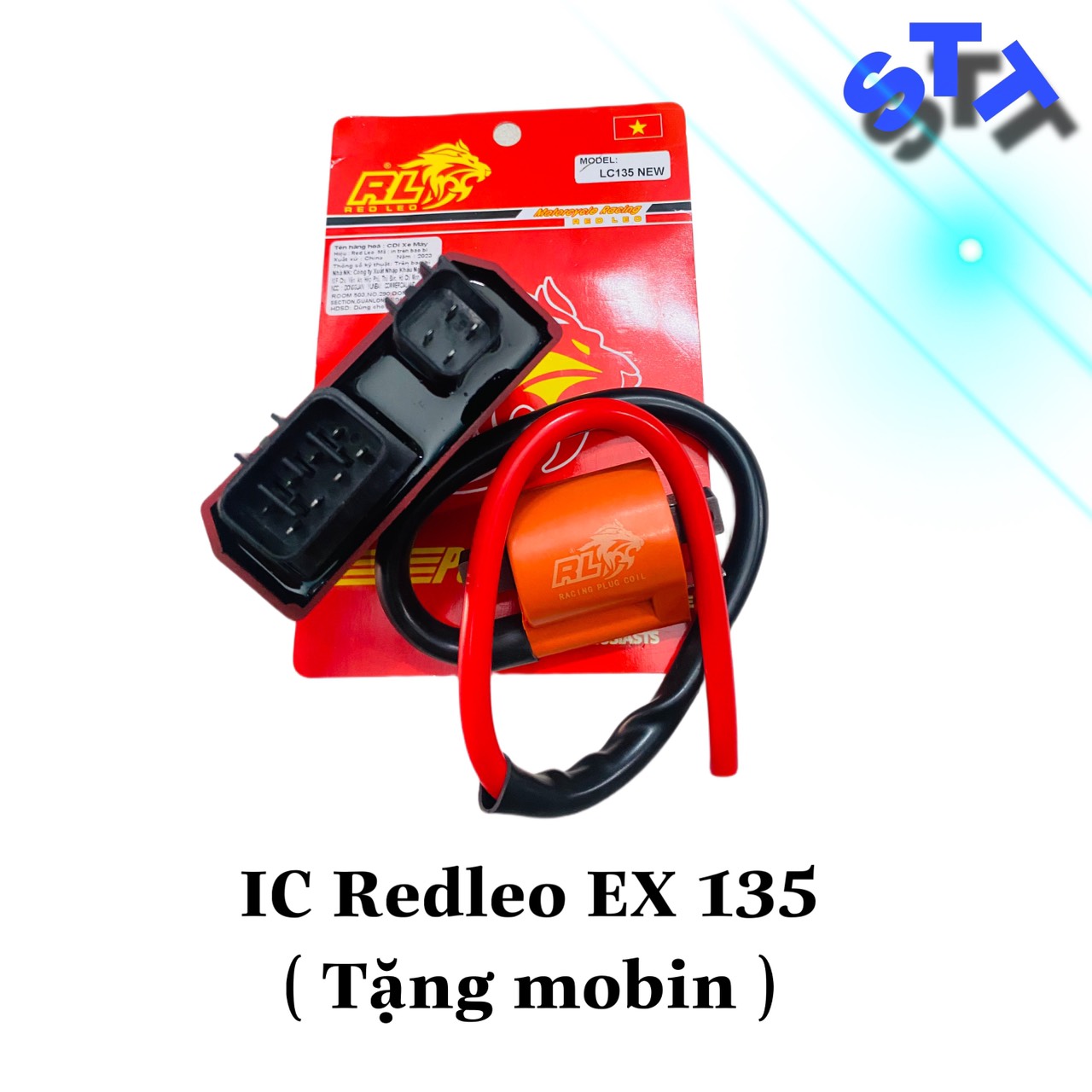 IC Redleo  EX 135 ( tặng kèm mobin sườn độ redleo ) mở tua