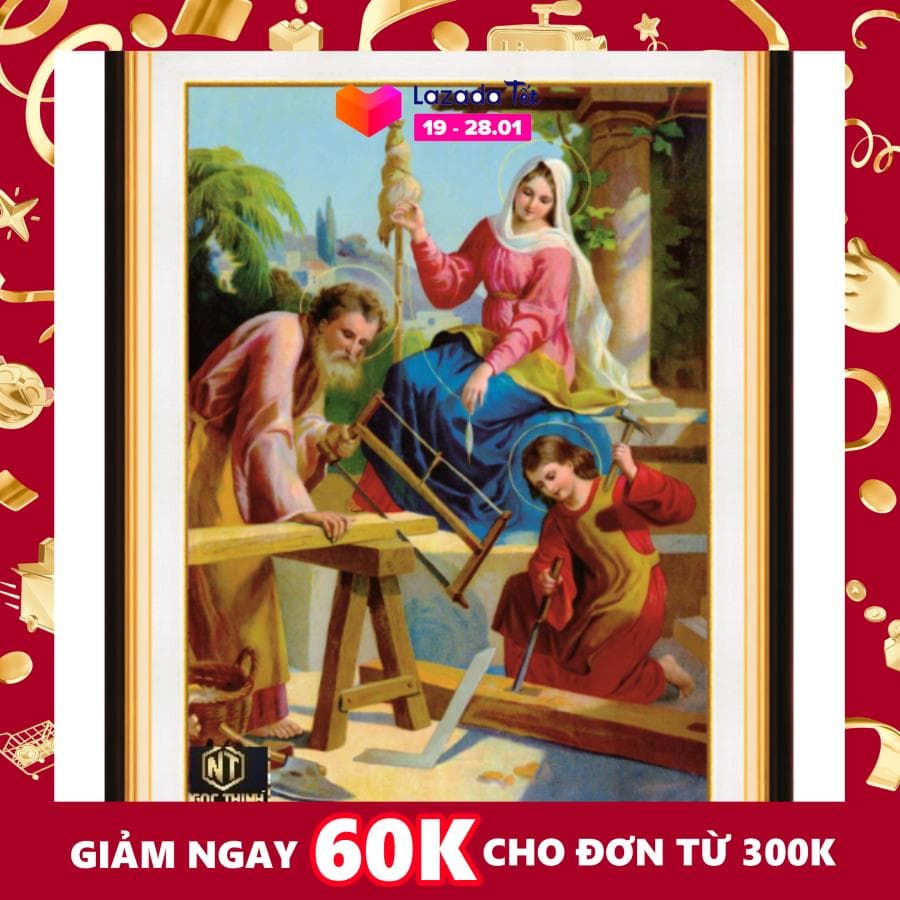 TRANH ĐÁ THÁNH GIA TRANH ĐÍNH ĐÁ CHƯA ĐÍNH VS461