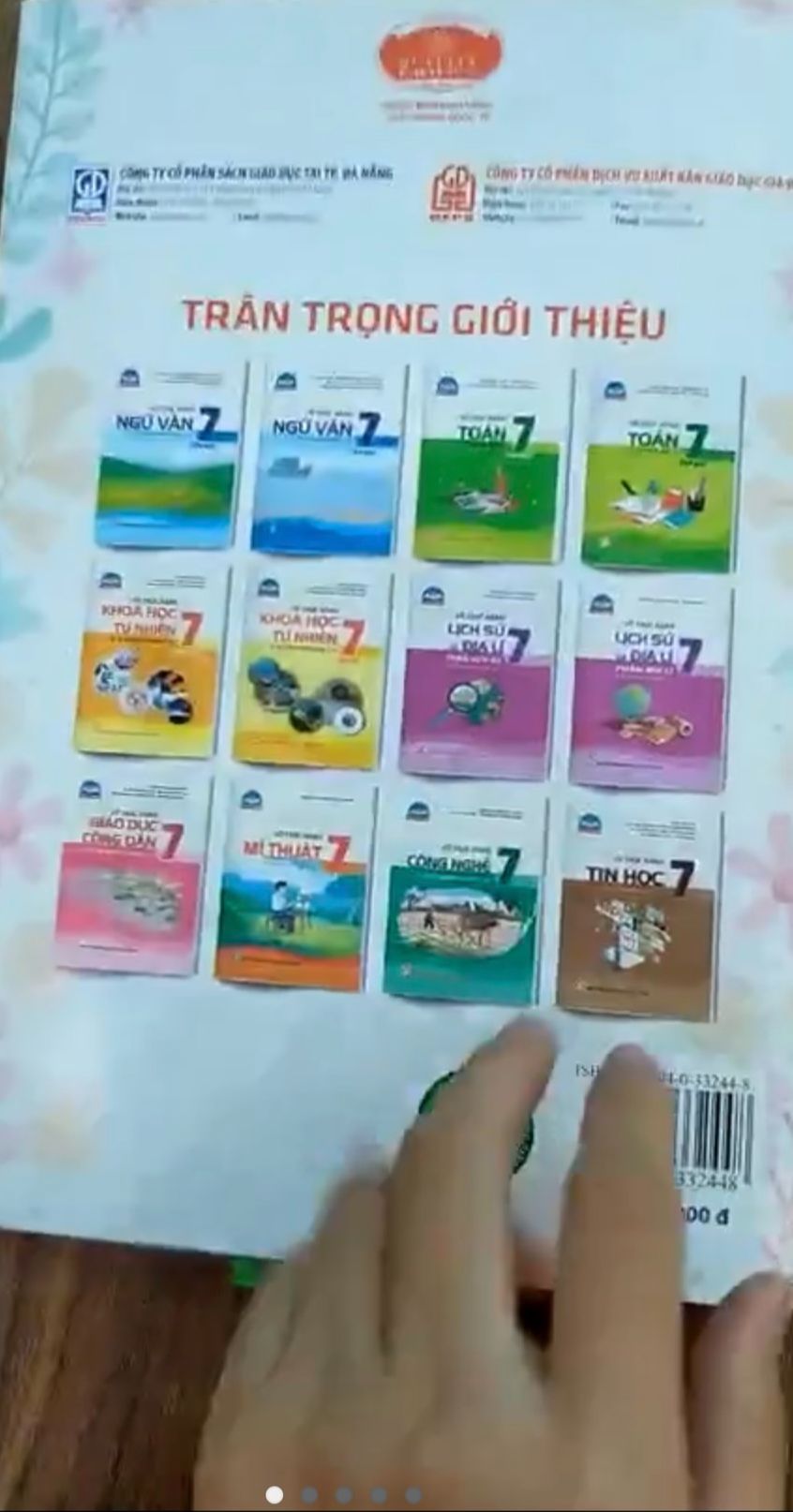Sách - Combo Vở thực hành Toán 7 - tập 1 + tập 2 (Bộ sách Chân trời sáng tạo)
