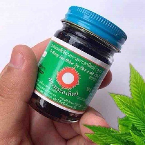 (Lớn 120g) Dầu Cù Là Đen Thái Lan
