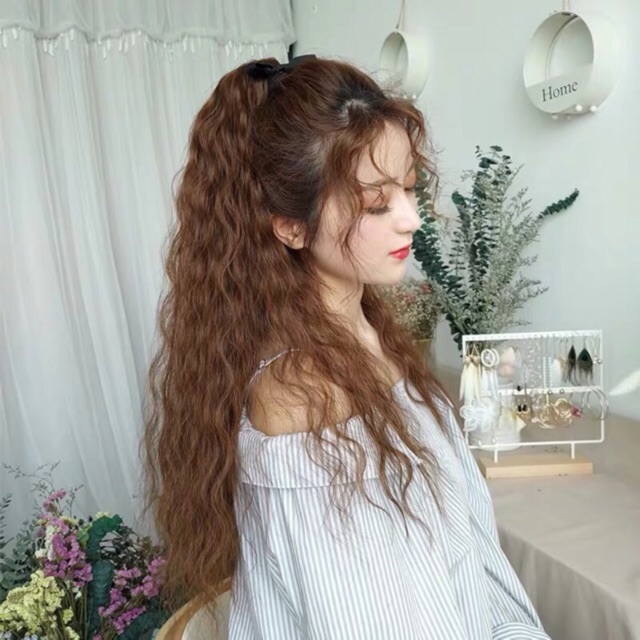 Tóc giả cột ❤️FREESHIP❤️ Tóc giả cột xù tơ cao cấp- kèm ảnh
