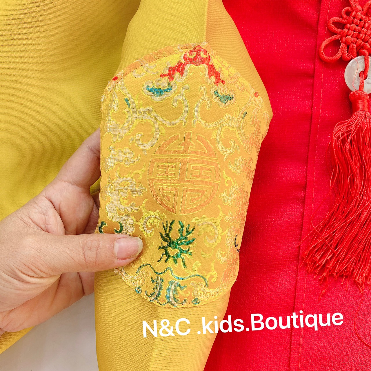 ÁO DÀI TRUYỀN THỐNG CHO BÉ TRAI ( SIZE 1TUỔI - 4 TUỔI)