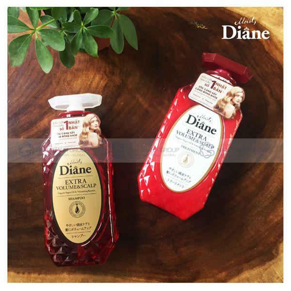 Dầu gội Moist Diane Extra Volume & Scalp Nhật Bản 450ml