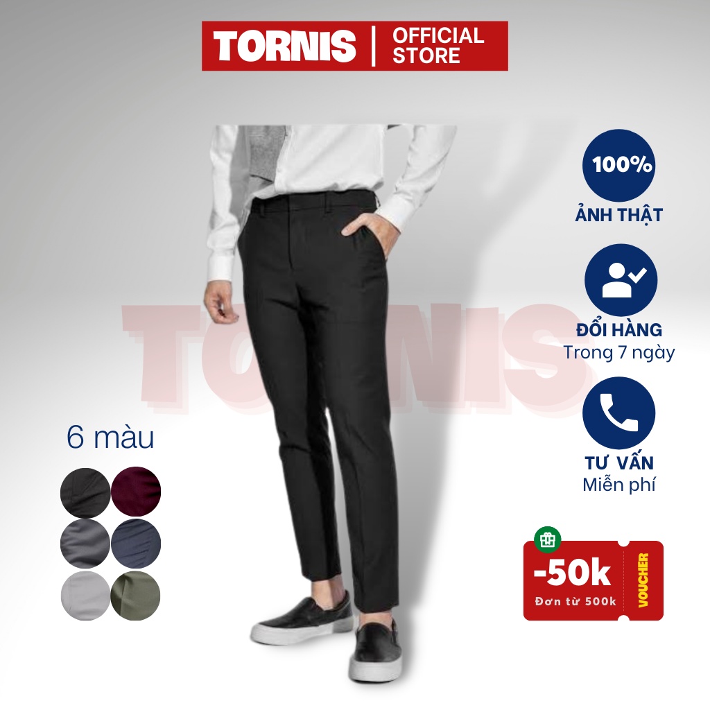 Quần Kaki Chinos Nam co giãn