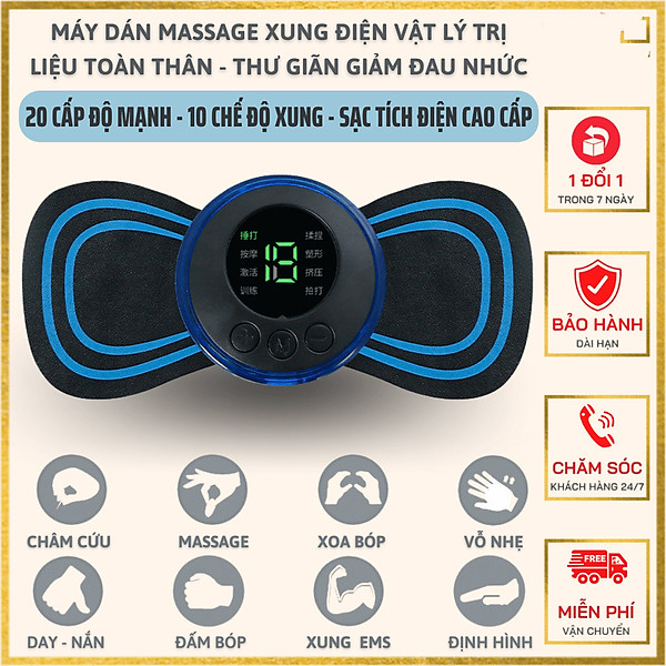 MÁY MASSAGE MINI XUNG ĐIỆN THƯ GIÃN TOÀN THÂN