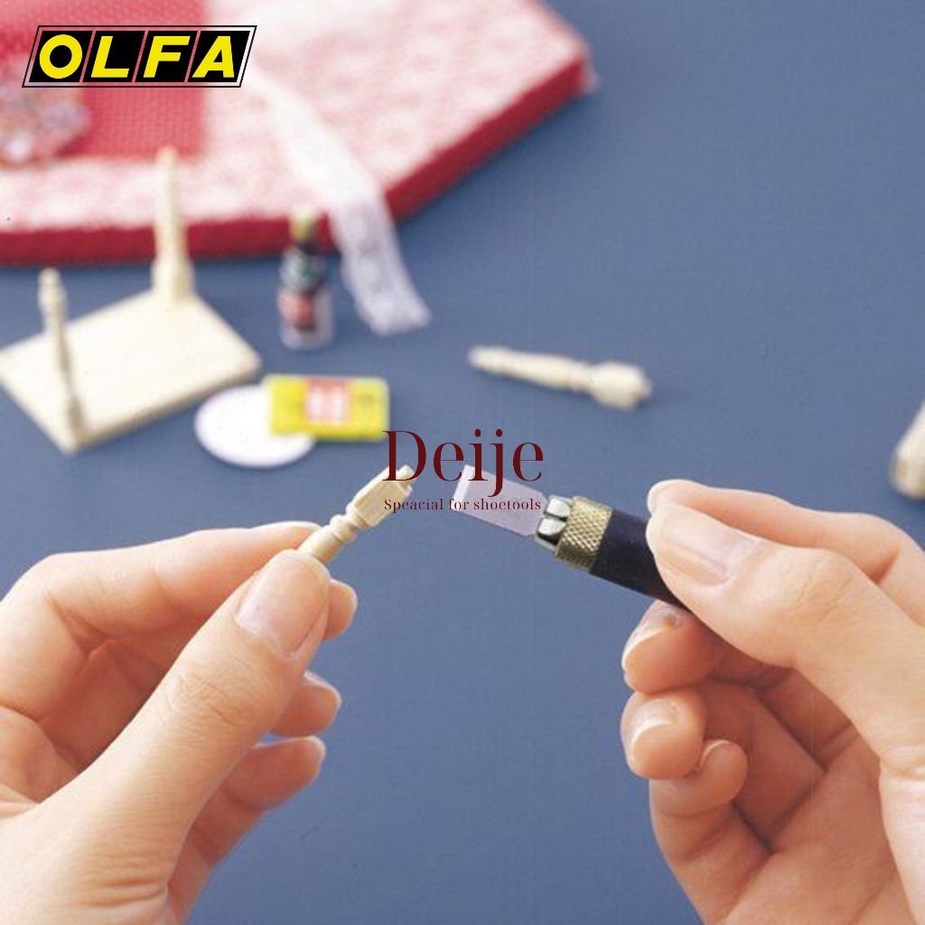 Dao cắt thủ công hình bút OLFA AK-4 Nhật Bản (kèm 4 lưỡi dao)