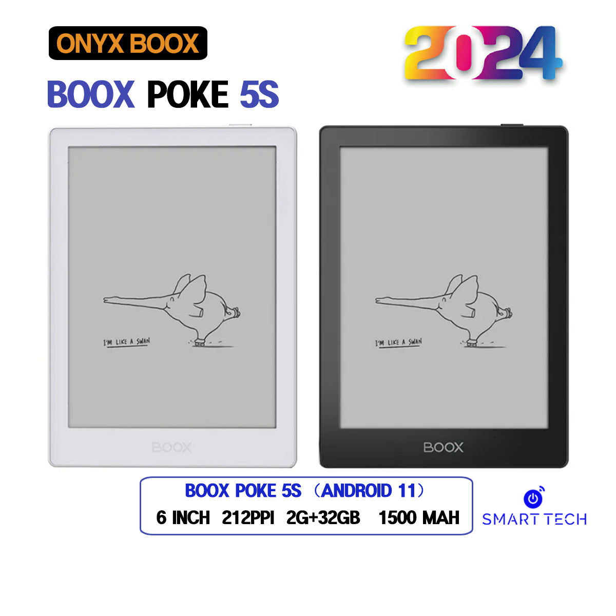 Máy Đọc Sách Boox Poke 5