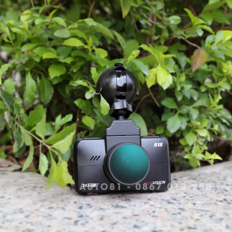 CAMERA HÀNH TRÌNH WEBVISION A18, CẢNH BÁO TỐC ĐỘ BẰNG GIỌNG NÓI (tặng thẻ nhớ 32G)