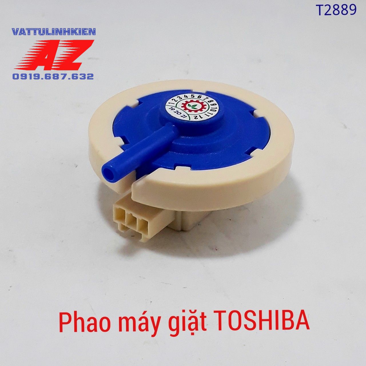 Van phao xanh cho máy giặt toshiba