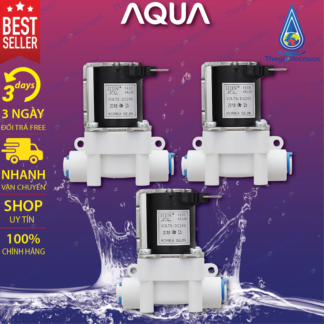 Van điện từ 24V máy lọc nước RO nối nhanh