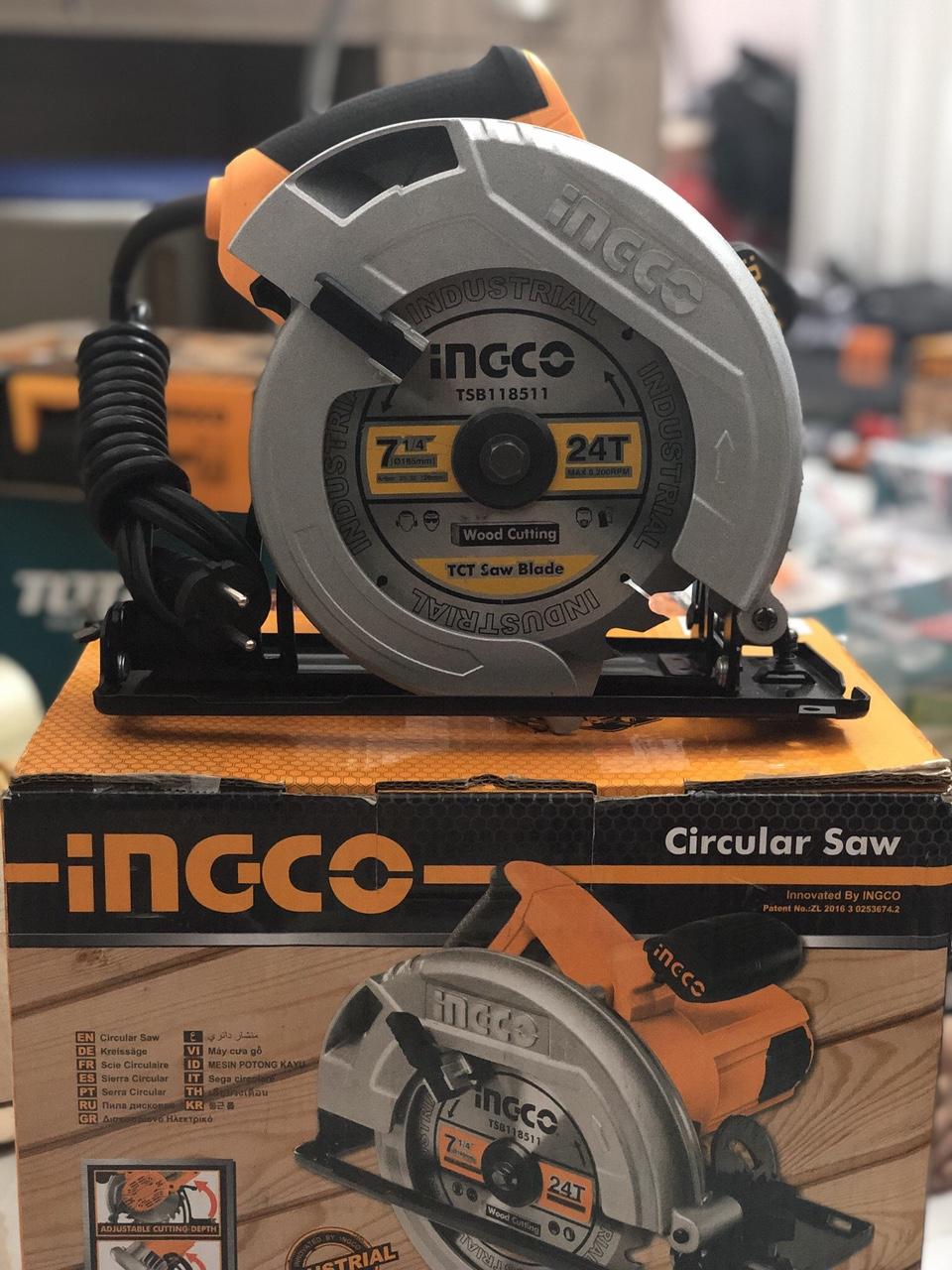 1600W/185mm Máy cưa đĩa tròn Ingco CS18568