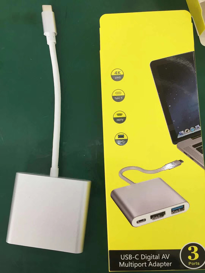 Cáp Chuyển Đổi Từ USB-C Sang USB 3.0/HDMI-Type C