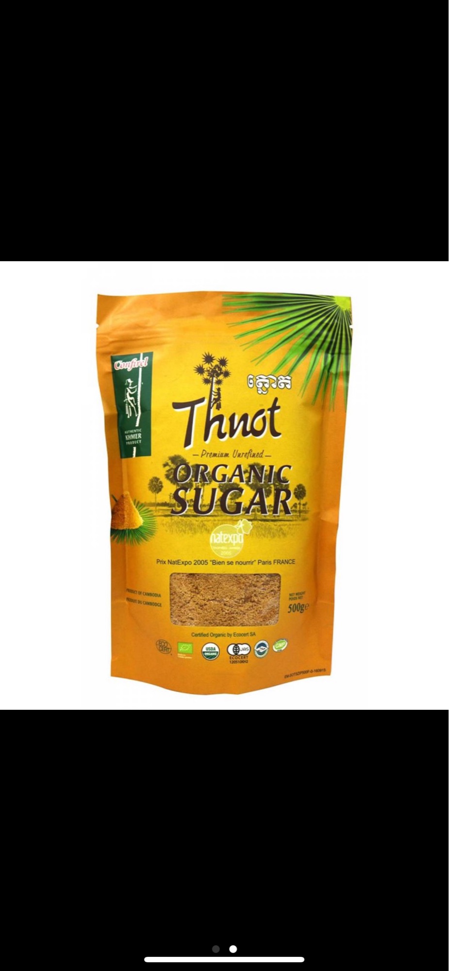 Đường thốt nốt campuchia-500gram