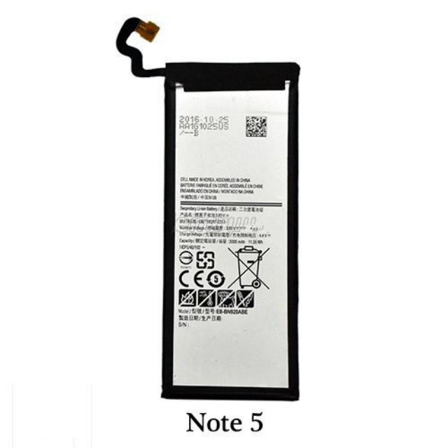 Pin Samsung Galaxy Note 5 Xịn Bảo Hành 6 Tháng Đổi Mới